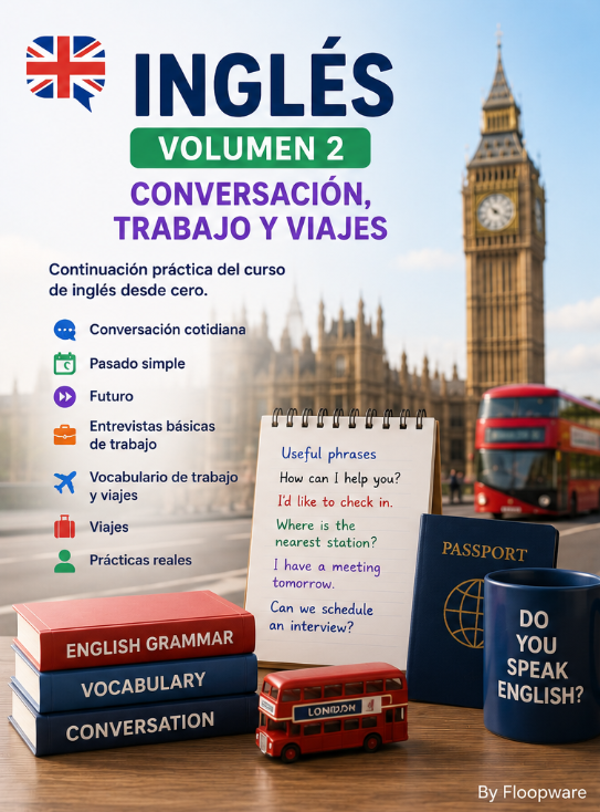 Inglés volumen 2: conversación, trabajo y viajes